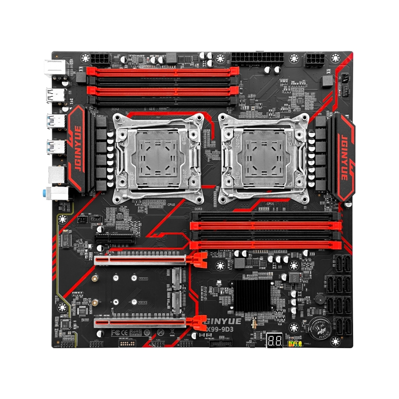 Płyta główna JGINYUE X99-9D3 D – E5 2696 V3 recenzja i cena